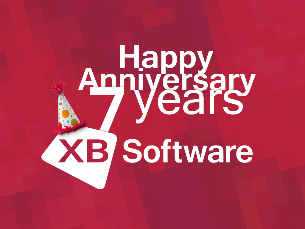 7 лет компании xbsoftware