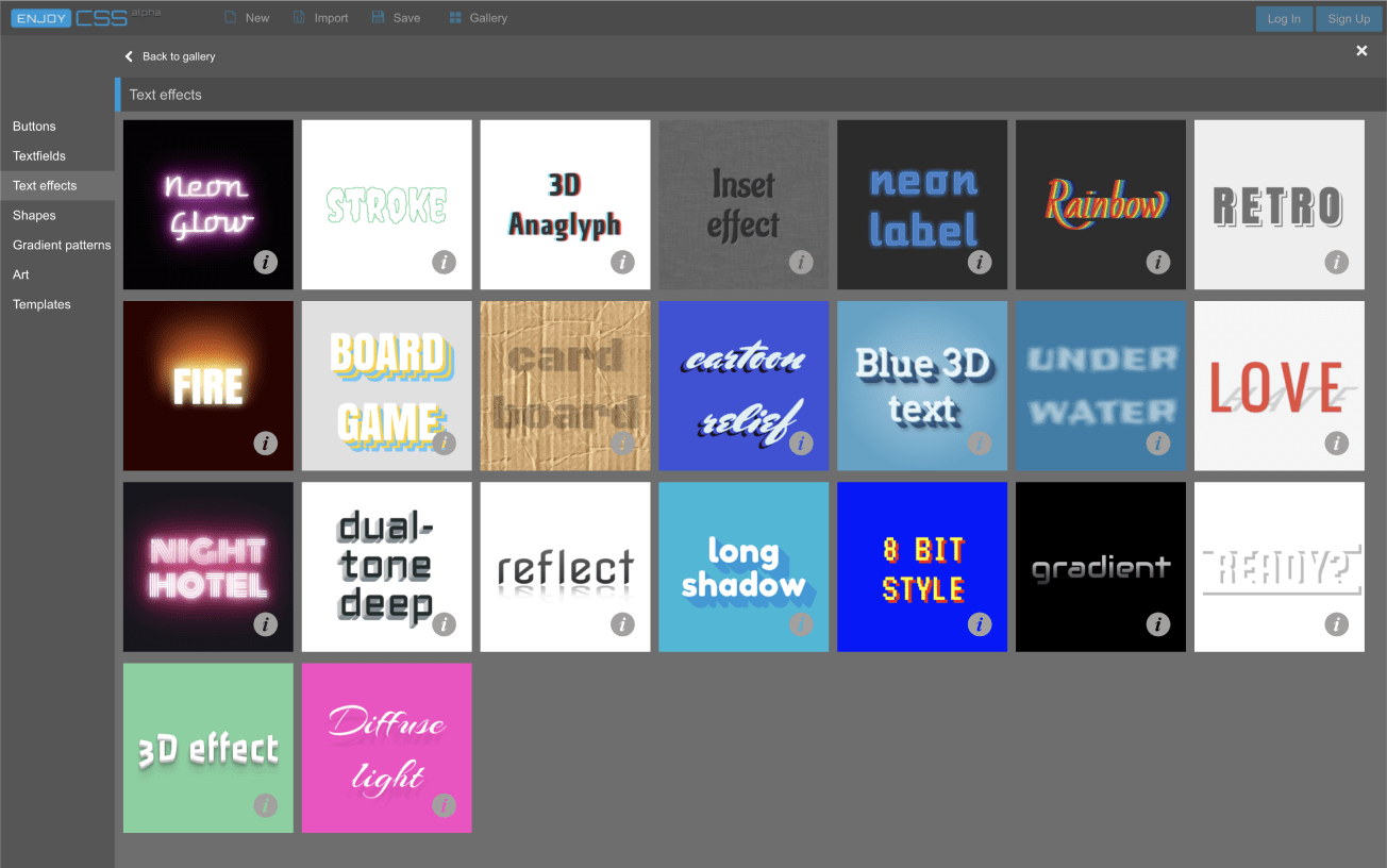 Основные возможности EnjoyCSS